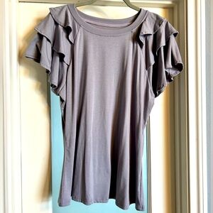 Women’s Flutter Sleeve Shirt